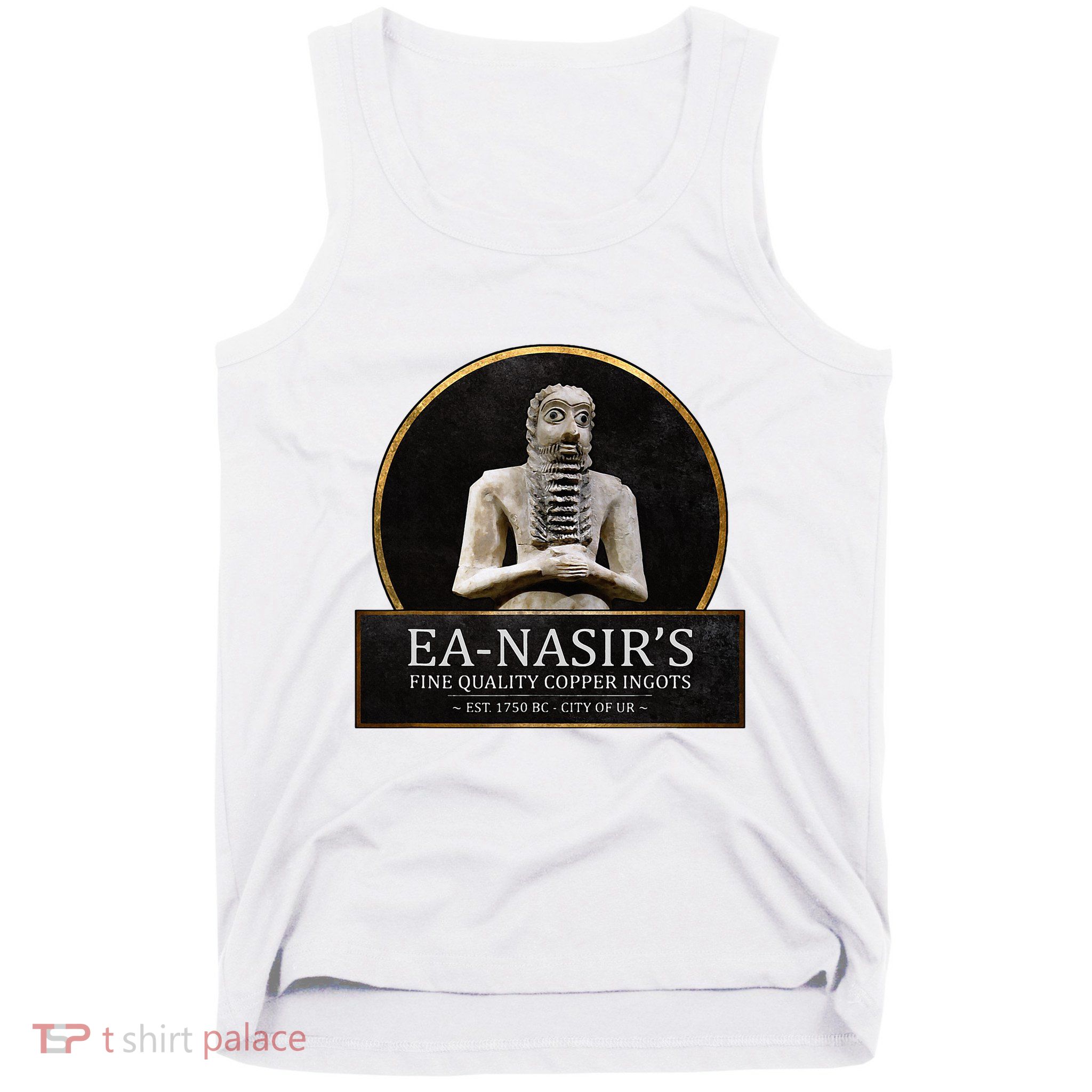 Ea NasirS Copper Ingots Funny Bronze Age History Meme Tank Top