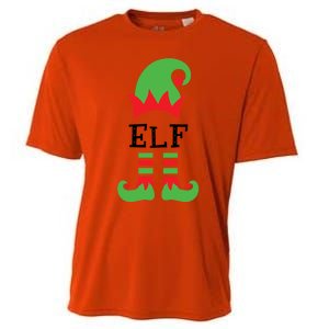 Elf Nurse Costume Christmas 2020 Gift Cooling Performance Crew T-Shirt