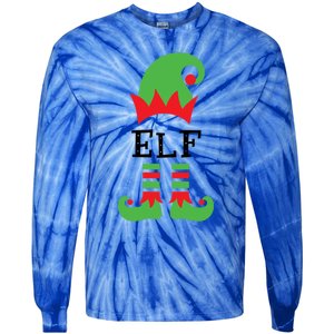 Elf Nurse Costume Christmas 2020 Gift Tie-Dye Long Sleeve Shirt