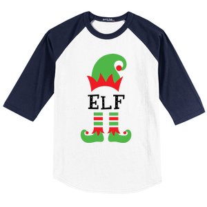 Elf Nurse Costume Christmas 2020 Gift Baseball Sleeve Shirt