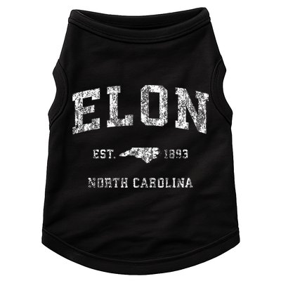 Elon North Carolina Nc Vintage Athletic Sports Doggie Tank
