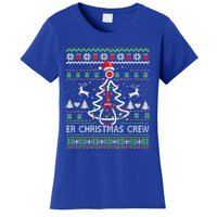 Er Nurse Christmas Crew Emergency Room Icu Nursing Squad Gift Women's T-Shirt