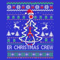 Er Nurse Christmas Crew Emergency Room Icu Nursing Squad Gift Zip Tote Bag