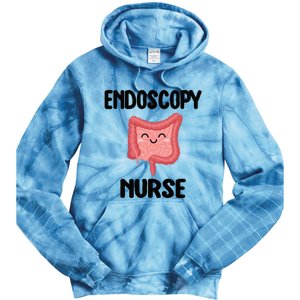 Endoscopy Nurse Colon Endoscopy Nursing Gift Tie Dye Hoodie