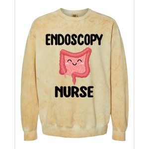 Endoscopy Nurse Colon Endoscopy Nursing Gift Colorblast Crewneck Sweatshirt