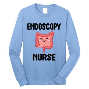 Endoscopy Nurse Colon Endoscopy Nursing Gift Long Sleeve Shirt