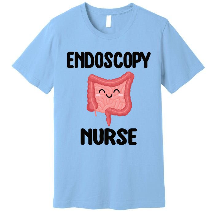 Endoscopy Nurse Colon Endoscopy Nursing Gift Premium T-Shirt