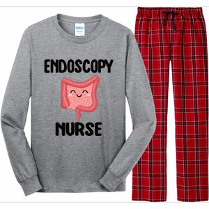 Endoscopy Nurse Colon Endoscopy Nursing Gift Long Sleeve Pajama Set