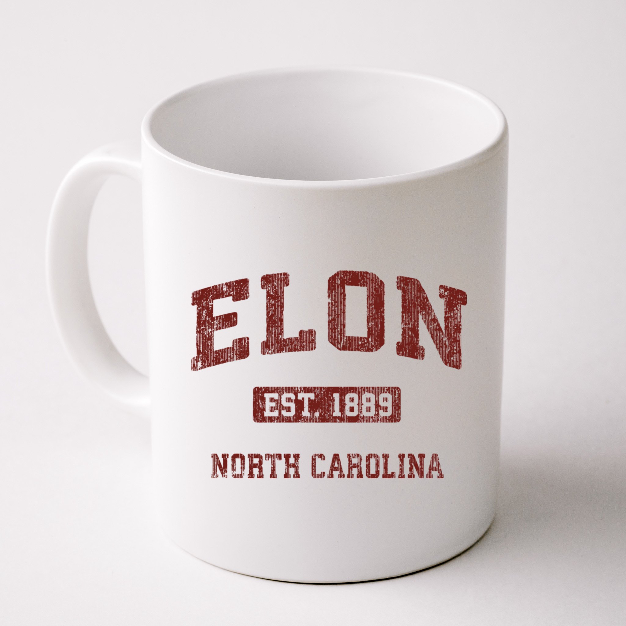 Elon North Carolina Nc Vintage Athletic Sports Design Mug