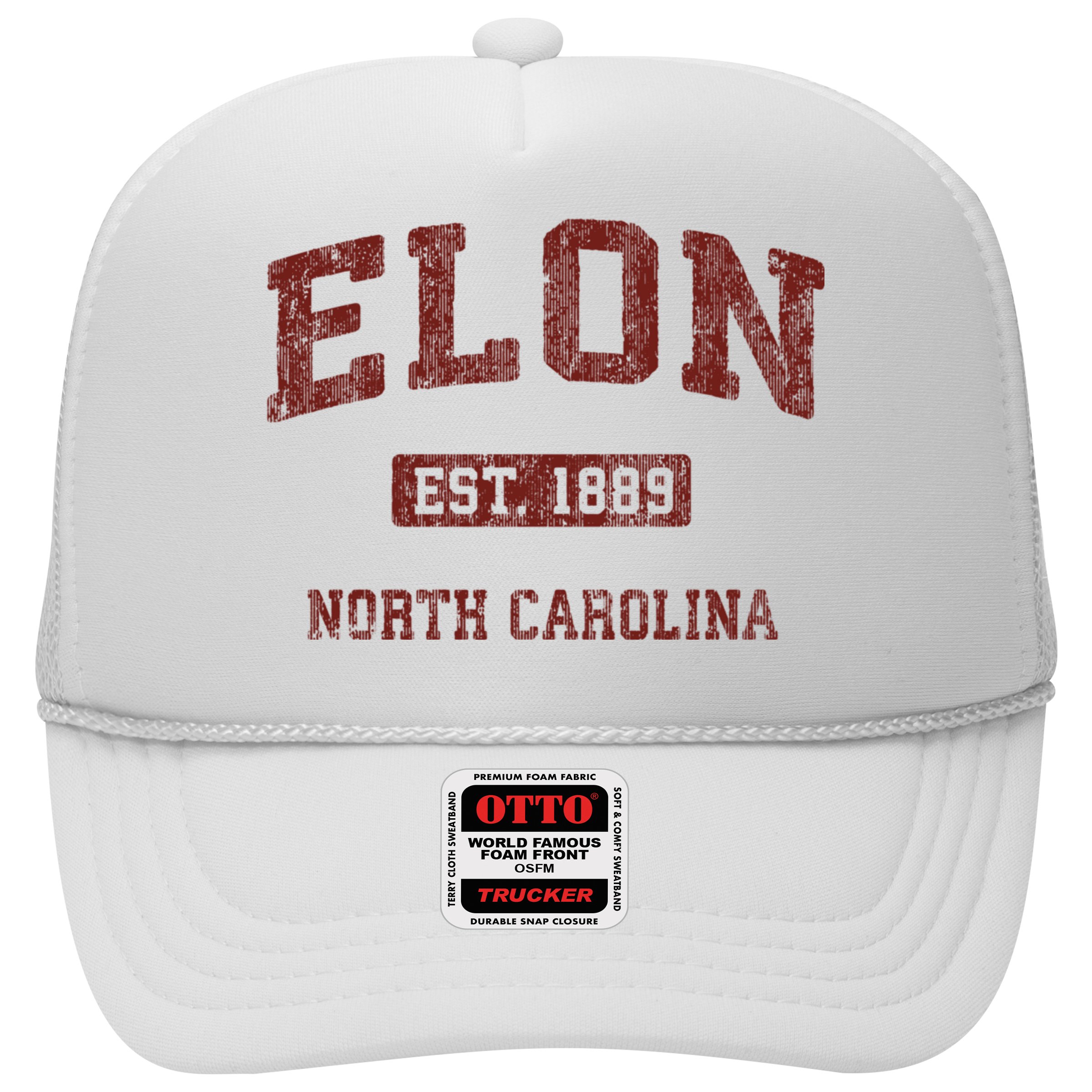 Elon North Carolina Nc Vintage Athletic Sports Design Hat