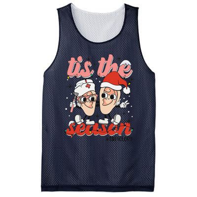 Ent Nurse Christmas Audiology Ear Nose And Throat Doctor Mesh Reversible Basketball Jersey Tank