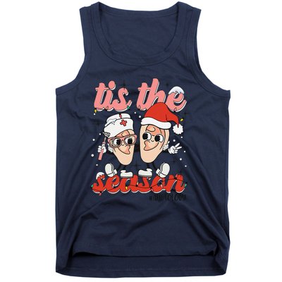 Ent Nurse Christmas Audiology Ear Nose And Throat Doctor Tank Top