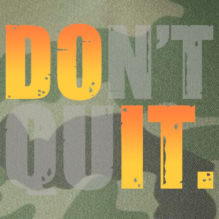Encouraging Don't Quit Do it Legacy Tie Dye Trucker Hat