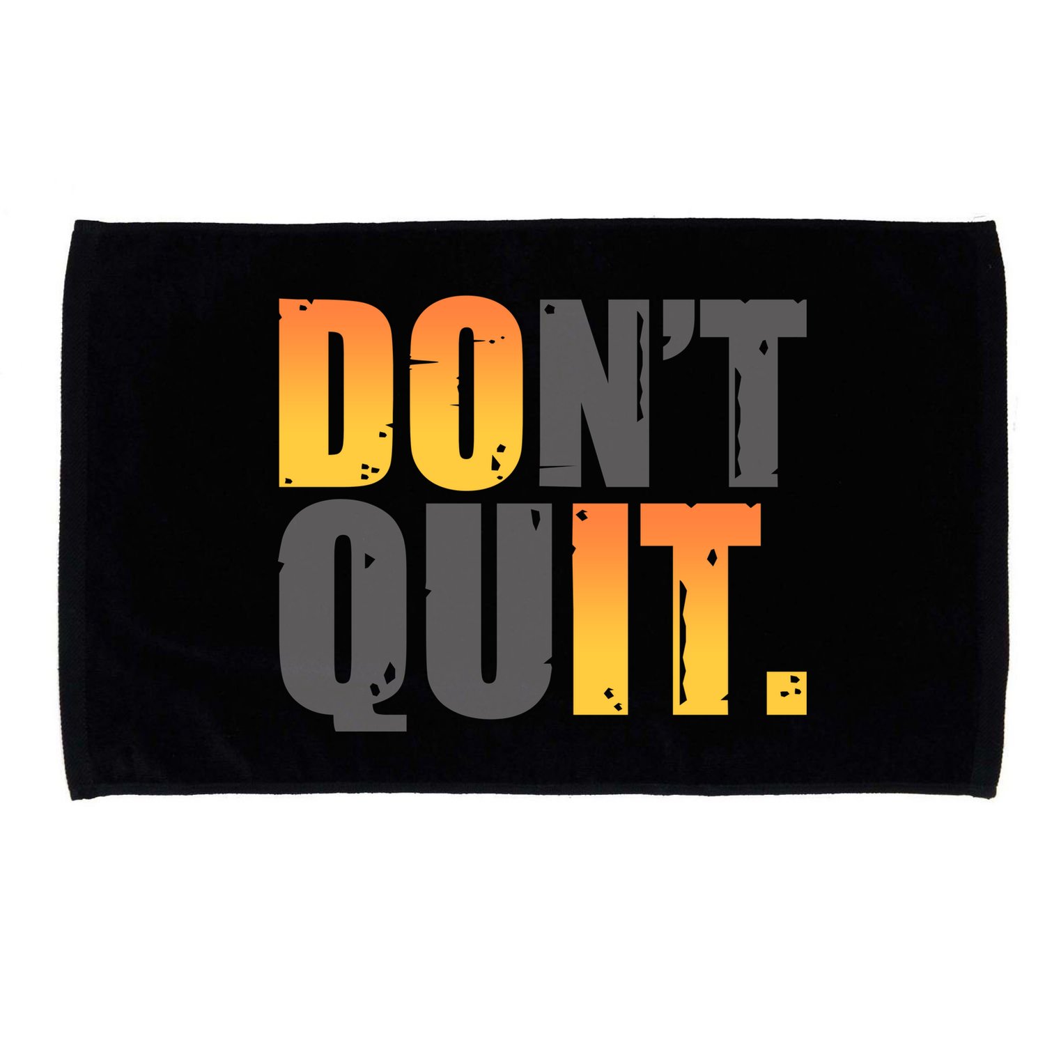Encouraging Don't Quit Do it Microfiber Hand Towel