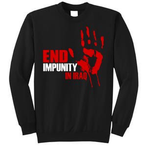 End Impunity In Iraq Sweatshirt