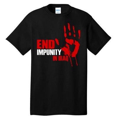 End Impunity In Iraq Tall T-Shirt