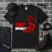 End Impunity In Iraq Tall T-Shirt
