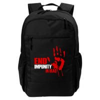 End Impunity In Iraq Backpack