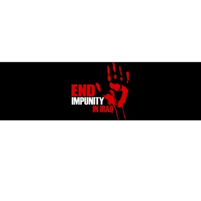 End Impunity In Iraq Bumper Sticker