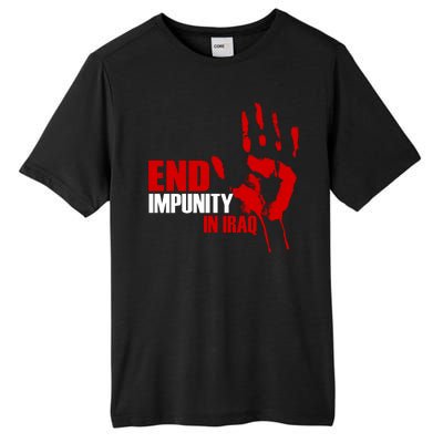 End Impunity In Iraq Tall Fusion ChromaSoft Performance T-Shirt