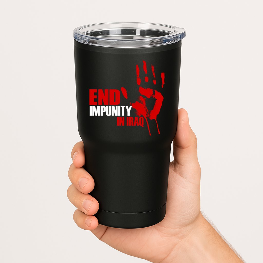 End Impunity In Iraq Tumbler