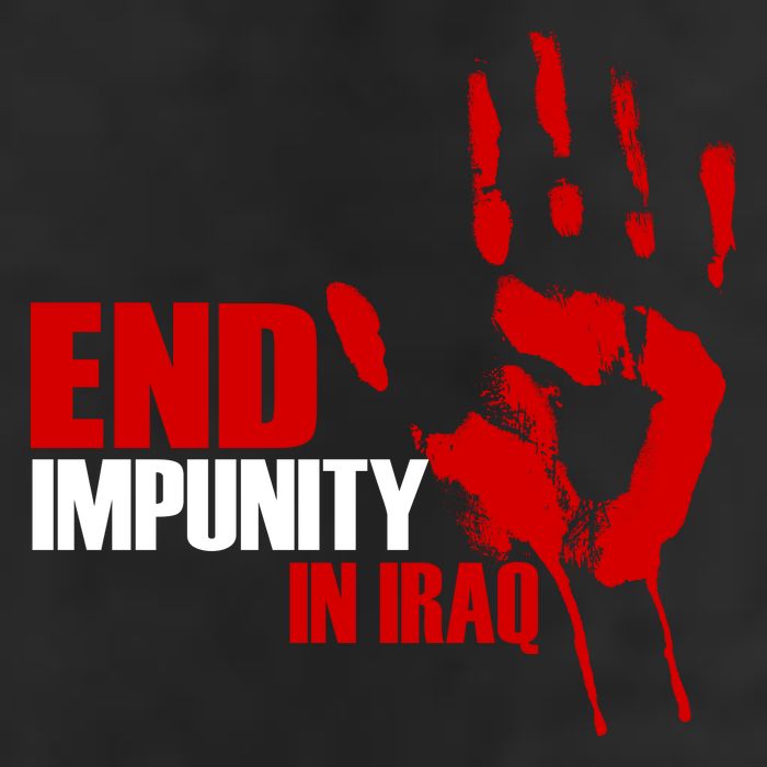 End Impunity In Iraq Golf Towel