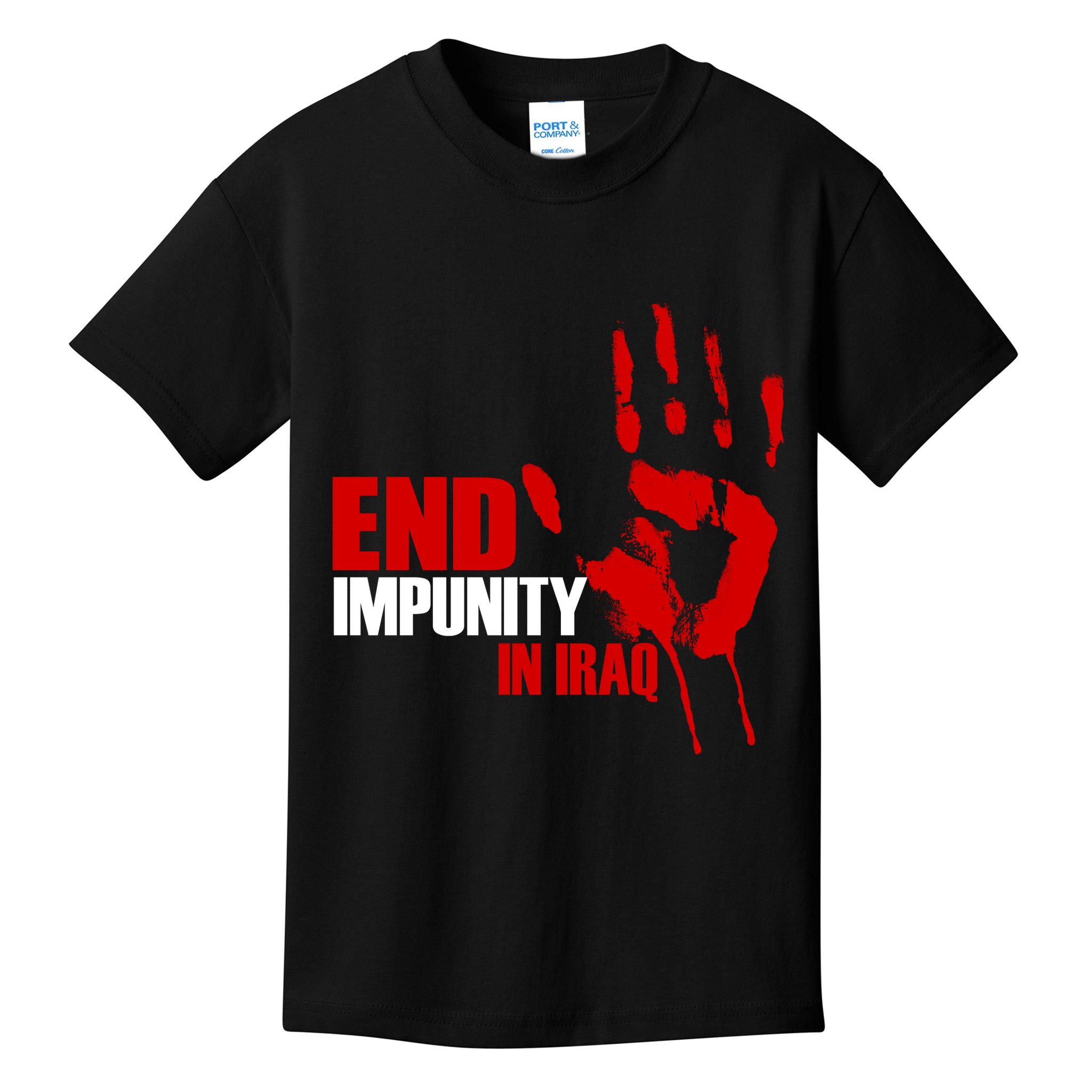 End Impunity In Iraq Kids T-Shirt
