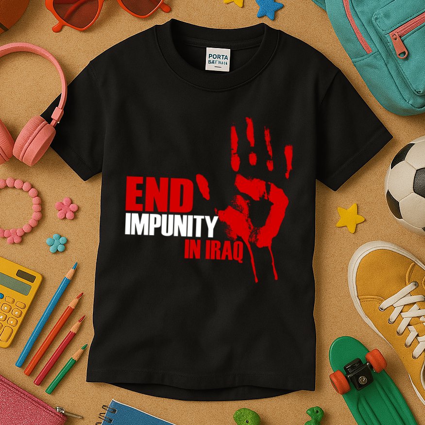 End Impunity In Iraq Kids T-Shirt