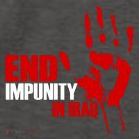 End Impunity In Iraq Vector Backpack
