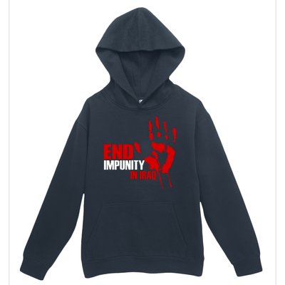 End Impunity In Iraq Urban Pullover Hoodie