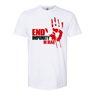 End Impunity In Iraq Softstyle CVC T-Shirt