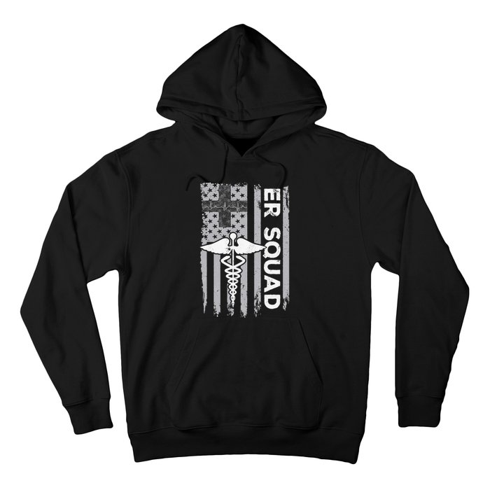 ER Nurse Doctor Emergency Room Hospital Squad Hoodie