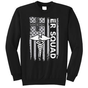 ER Nurse Doctor Emergency Room Hospital Squad Sweatshirt