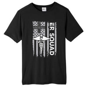 ER Nurse Doctor Emergency Room Hospital Squad Tall Fusion ChromaSoft Performance T-Shirt