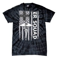 ER Nurse Doctor Emergency Room Hospital Squad Tie-Dye T-Shirt