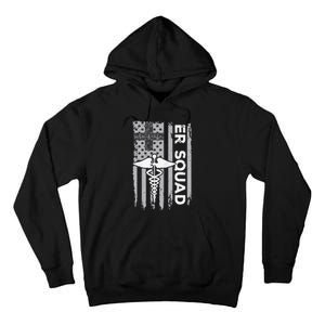 ER Nurse Doctor Emergency Room Hospital Squad Tall Hoodie