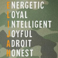 Elijah Name Definition Meaning Funny Birthday Legacy Tie Dye Trucker Hat