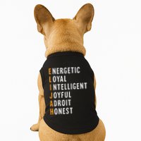 Elijah Name Definition Meaning Funny Birthday Doggie Tank