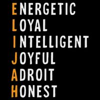 Elijah Name Definition Meaning Funny Birthday Button