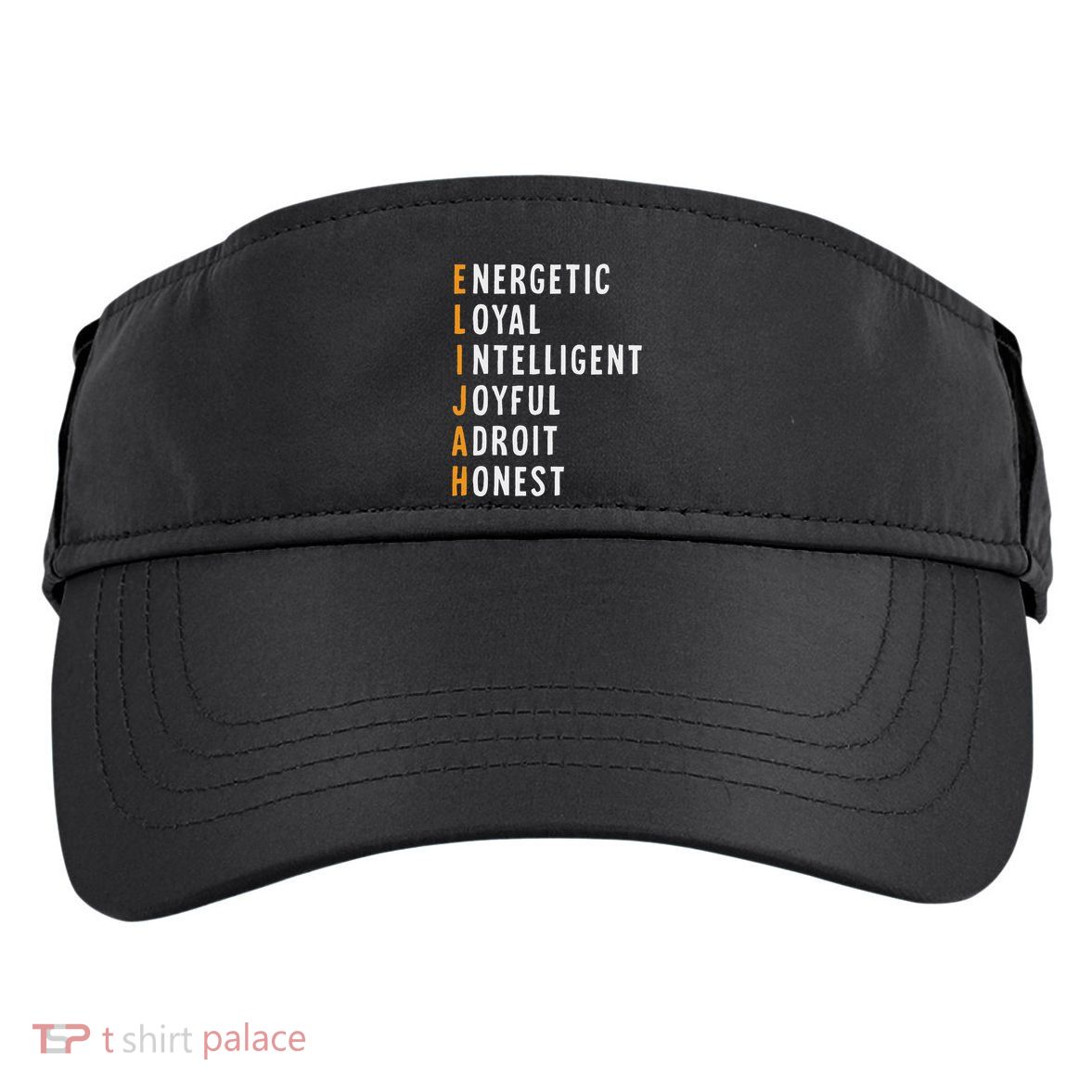 Elijah Name Definition Meaning Funny Birthday Adult Drive Performance Visor