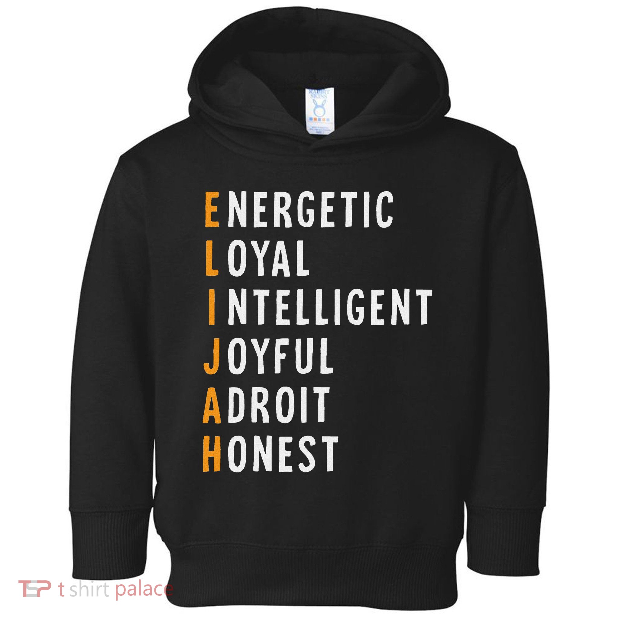 Elijah Name Definition Meaning Funny Birthday Toddler Hoodie
