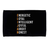 Elijah Name Definition Meaning Funny Birthday Microfiber Hand Towel