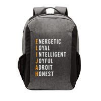 Elijah Name Definition Meaning Funny Birthday Vector Backpack