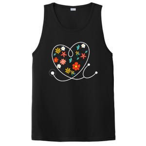 Easter Nurse Doctor Stethoscope Nurses Cute RN CNA PosiCharge Competitor Tank