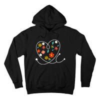 Easter Nurse Doctor Stethoscope Nurses Cute RN CNA Tall Hoodie