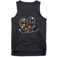 Easter Nurse Doctor Stethoscope Nurses Cute RN CNA Tank Top