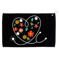 Easter Nurse Doctor Stethoscope Nurses Cute RN CNA Grommeted Golf Towel