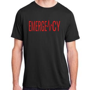 ER Nurse Doctor Emergency Room Hospital For EMT Students Adult ChromaSoft Performance T-Shirt