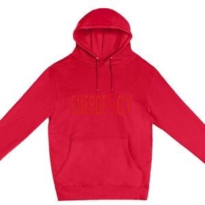 ER Nurse Doctor Emergency Room Hospital For EMT Students Premium Pullover Hoodie