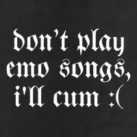 Emo Nite DonT Play Emo Songs ILl Cum Adult Drive Performance Visor